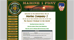 Desktop Screenshot of marine1fdny.com